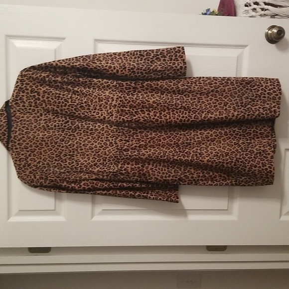 L.K.Bennett  coat ,animal print, horse hair ,size 4 - Picture 4 of 8